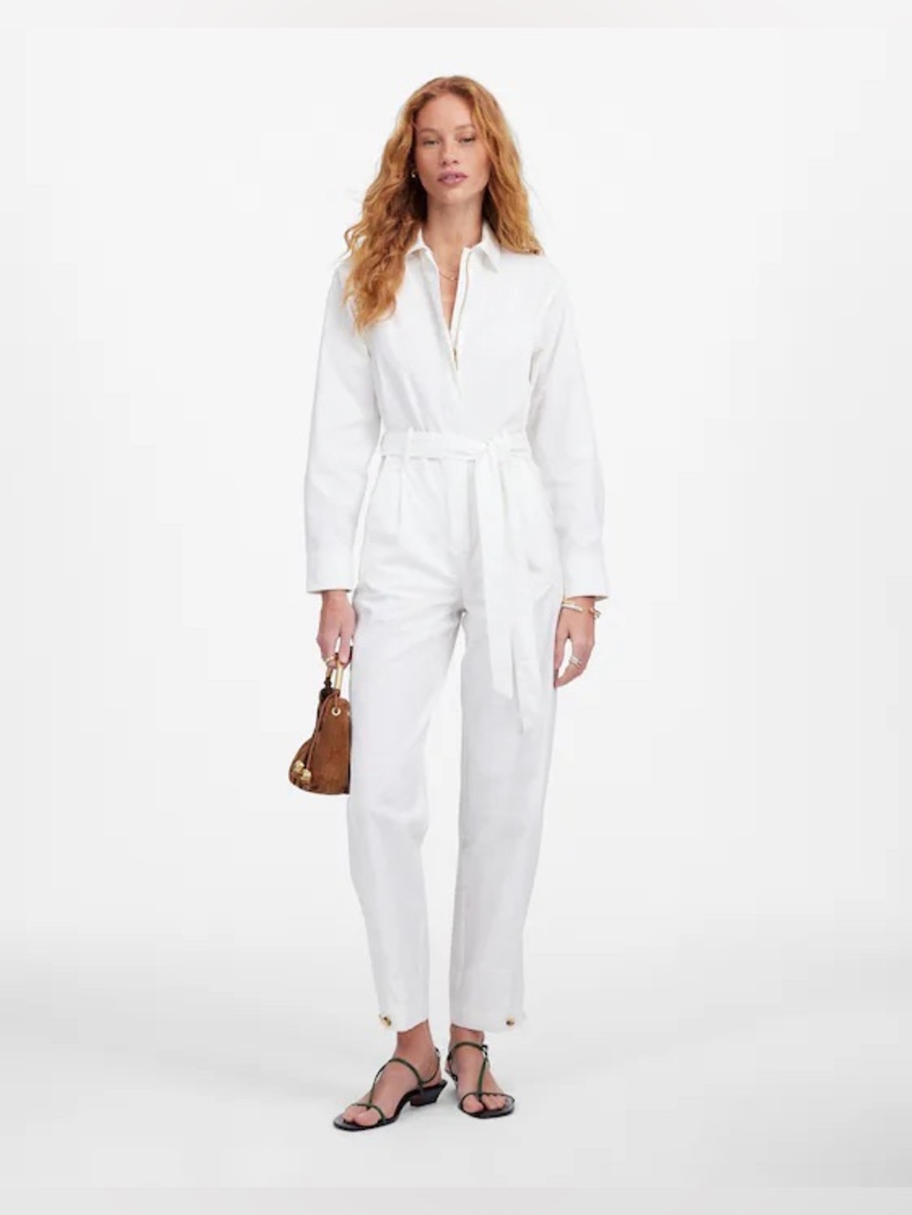 NWT Madewell Utility Coverall Straight-Leg Jumpsuit